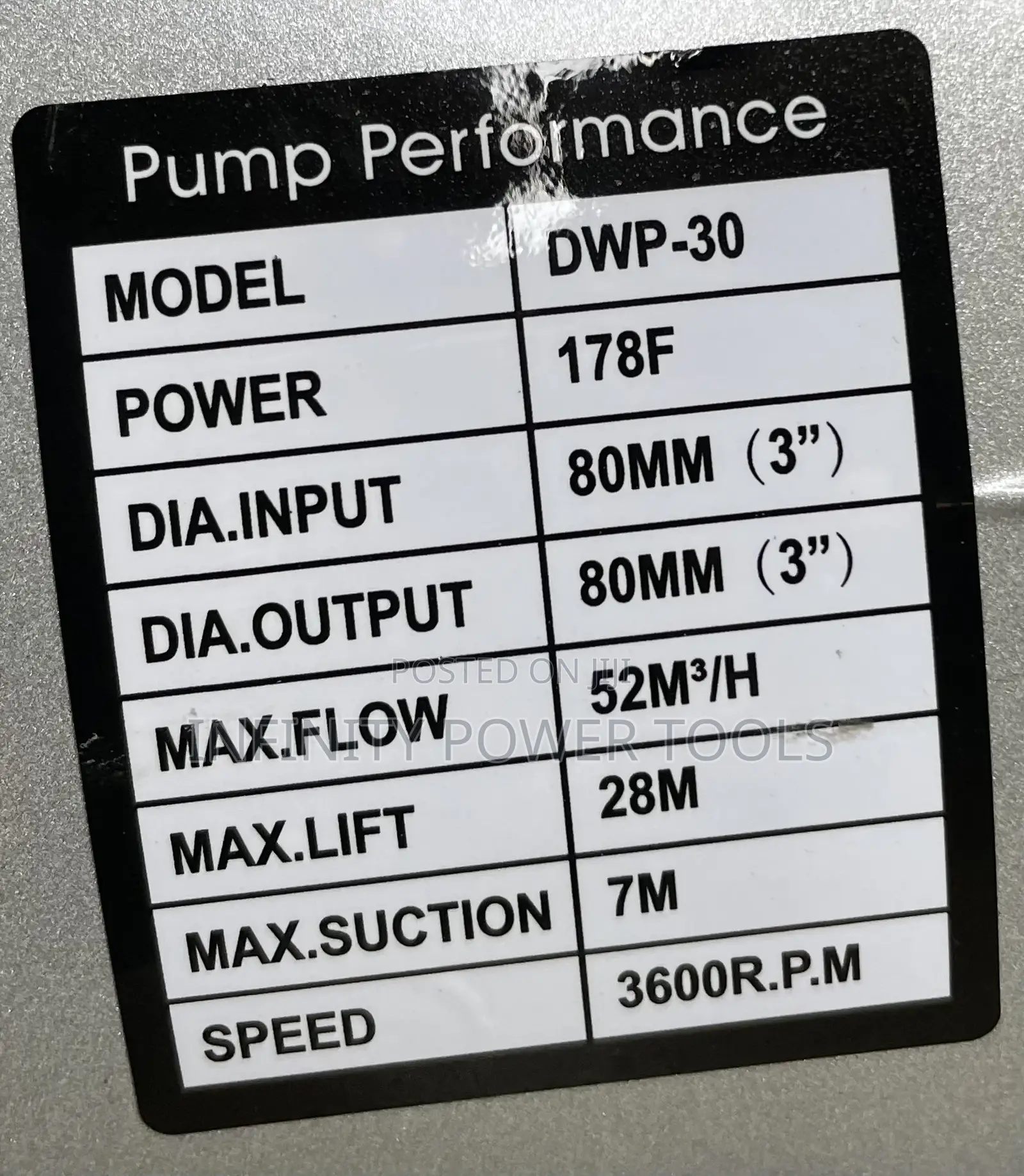 Water Pump 3”(Diesel)
