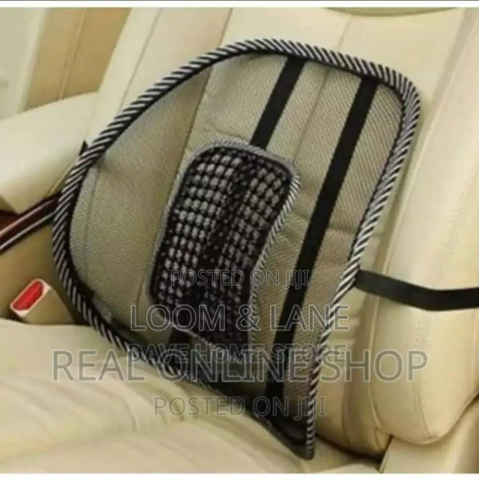 Car Seat/Officechair Cushion for Back and Abdomen Support