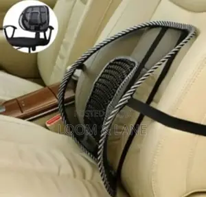 Car Seat/Officechair Cushion for Back and Abdomen Support