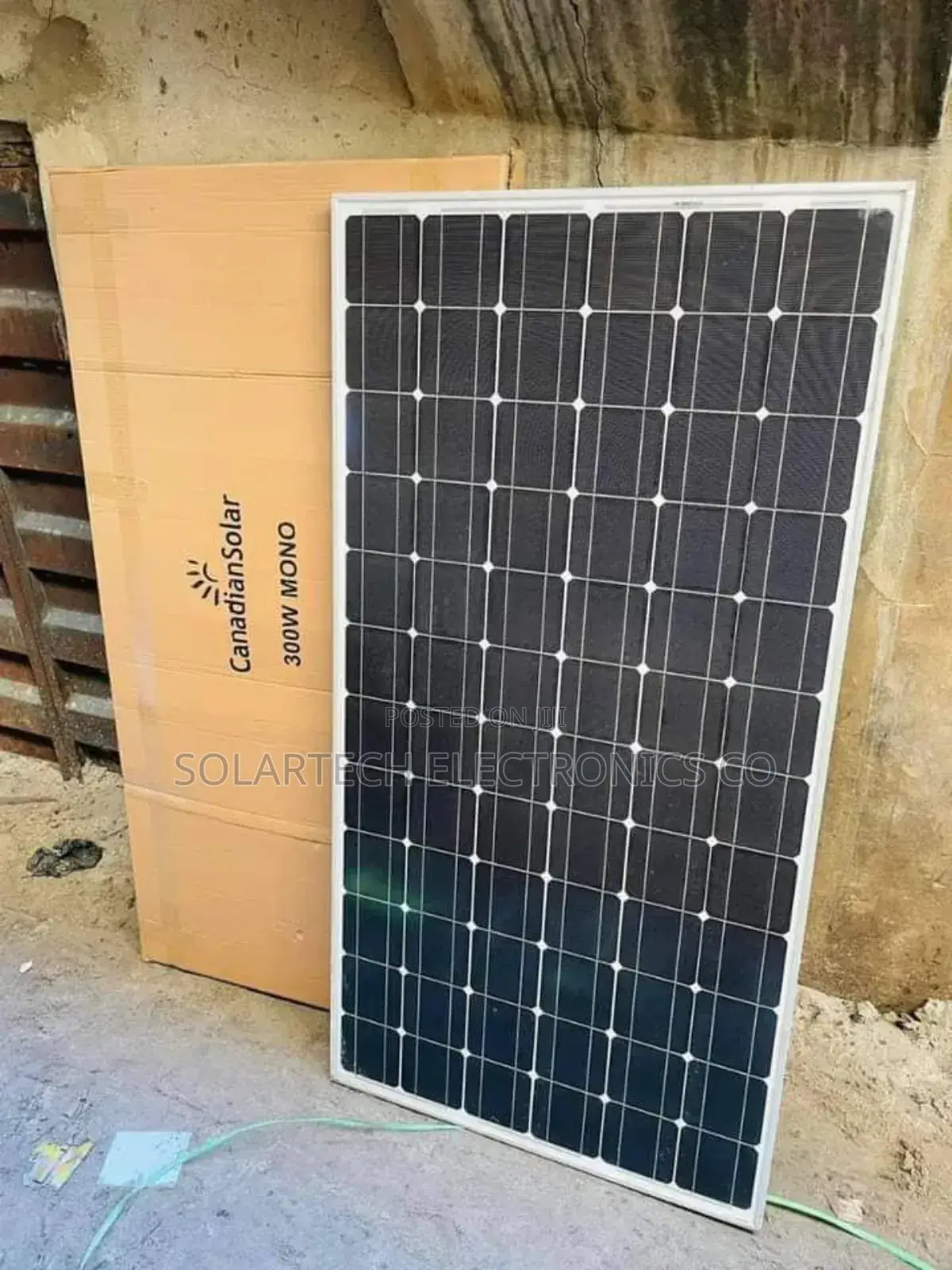 300W Mono Crystalline Solar Panels Pow