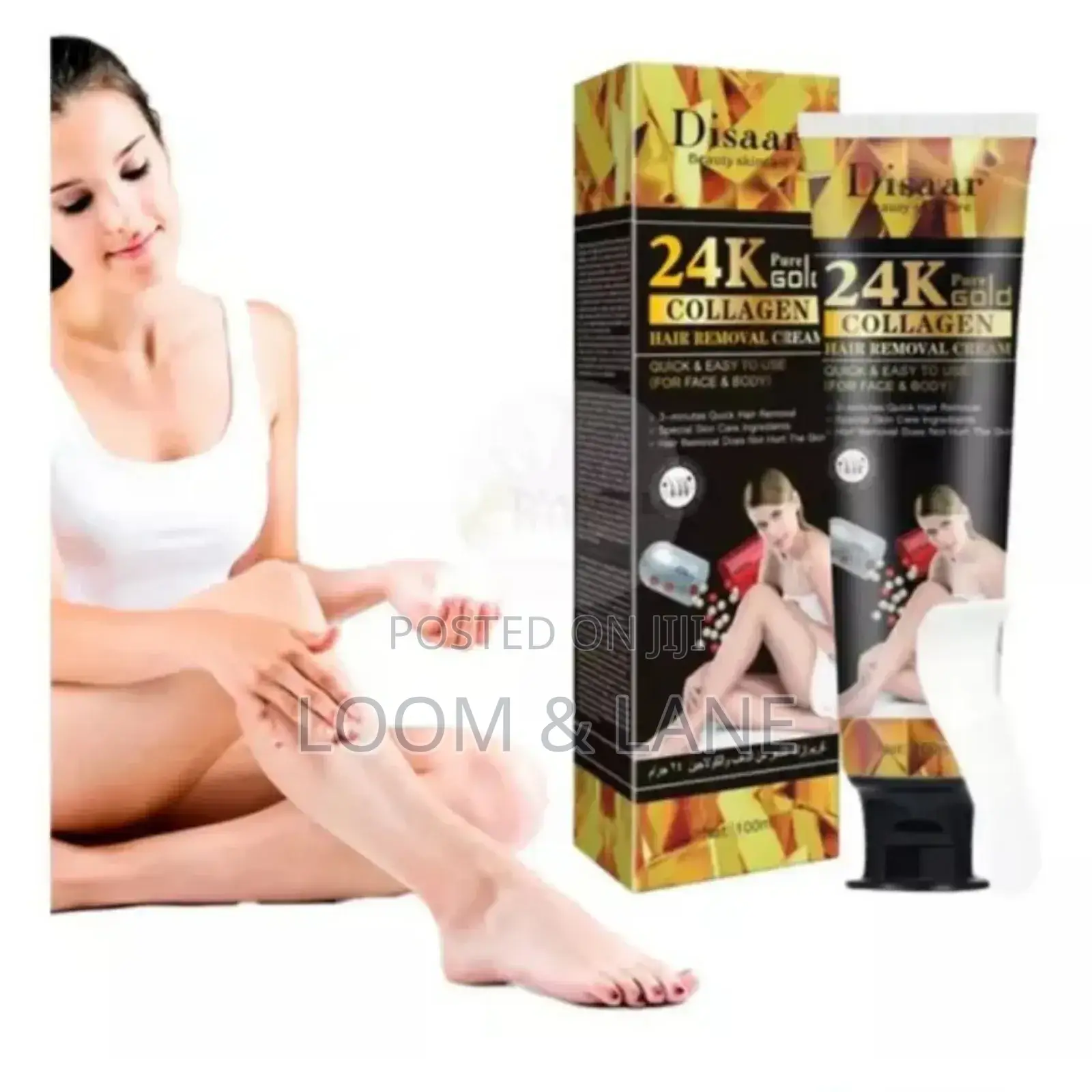 Disaar Pure Gold Collagen Hair Removal Cream