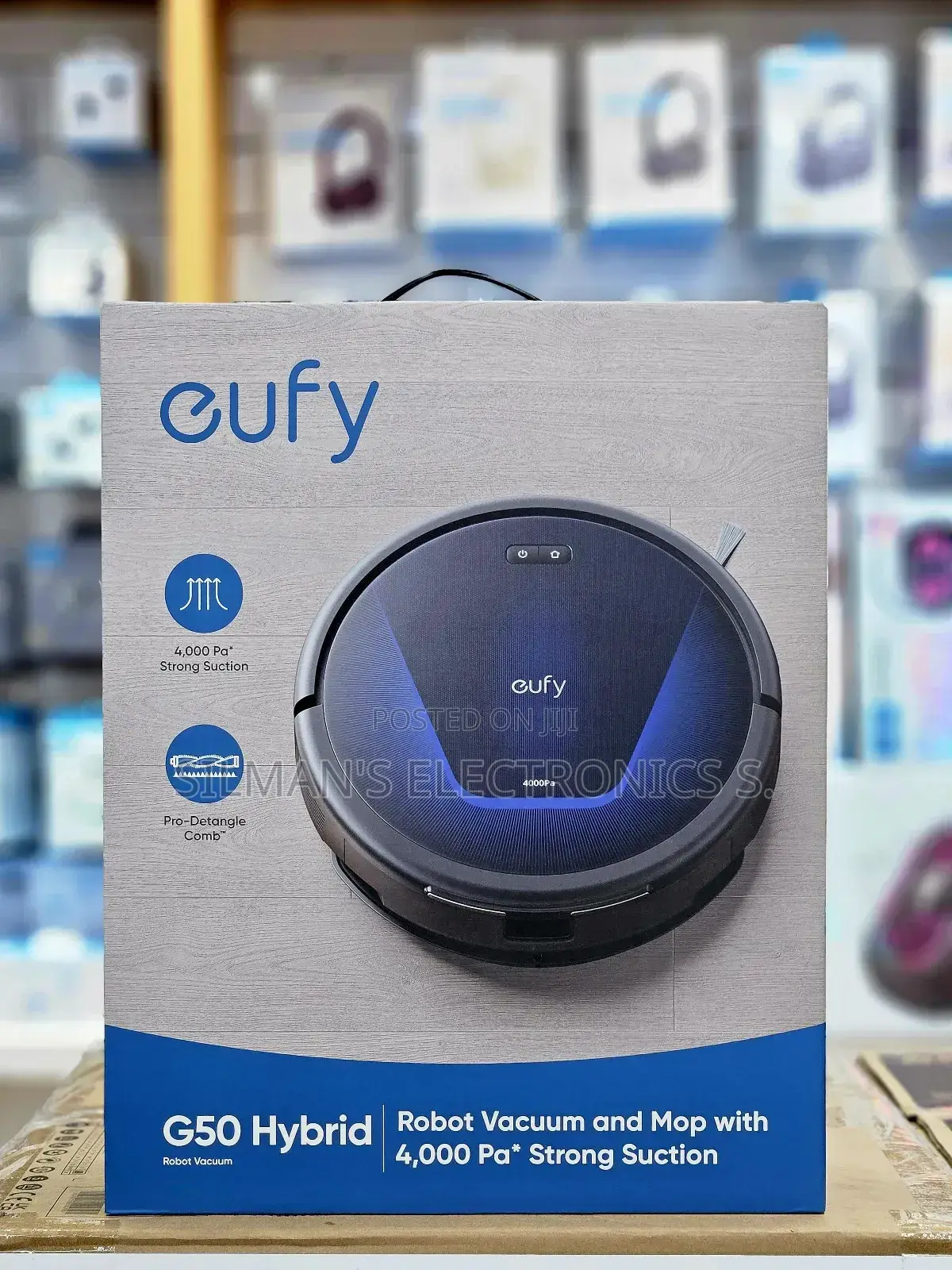 The All New Eufy G50 Hybrid Robot Vacuum Cleaner