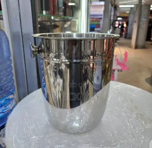 Quality Modernist Stainless Champagne/Wine/Ice Bucket