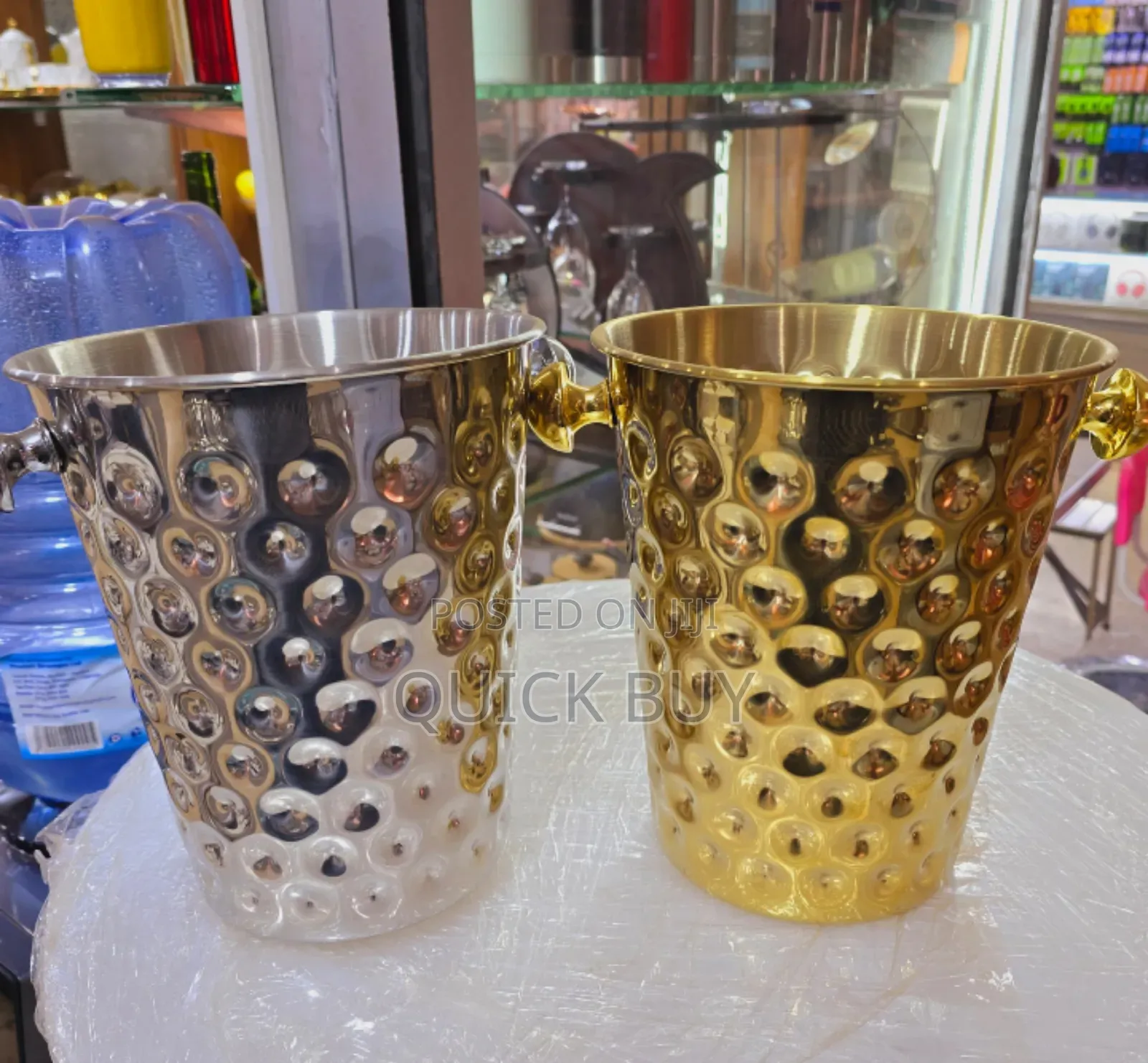 Premium Stainless Ice/Wine/Champagne Bucket Wine Cooler