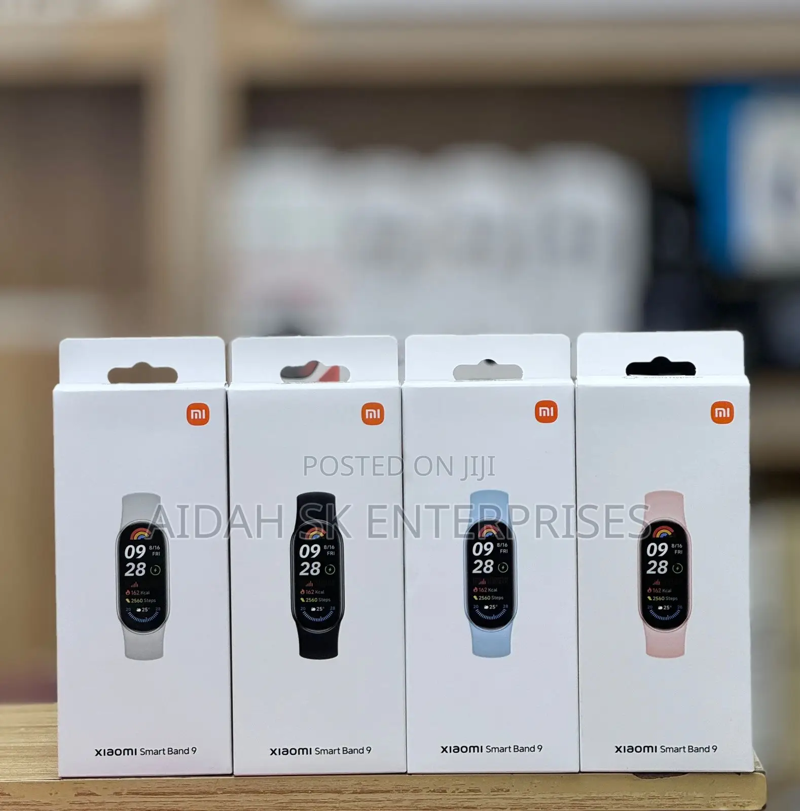 Xiaomi Smart Band 9 With 1.62′′ AMOLED Screen, Up to 21 Days