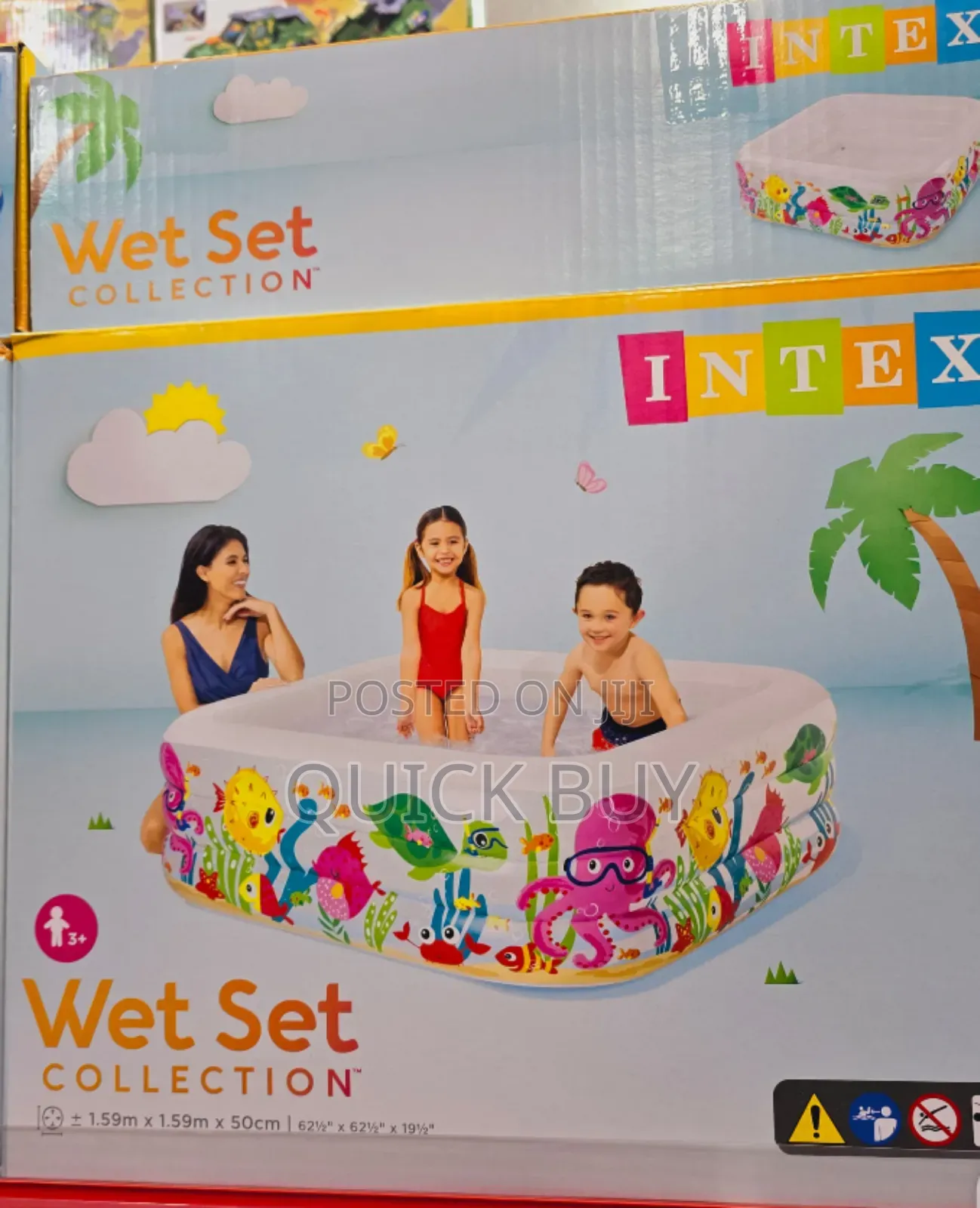 Modern INTEX Swim Center Clear View Aquarium Pool