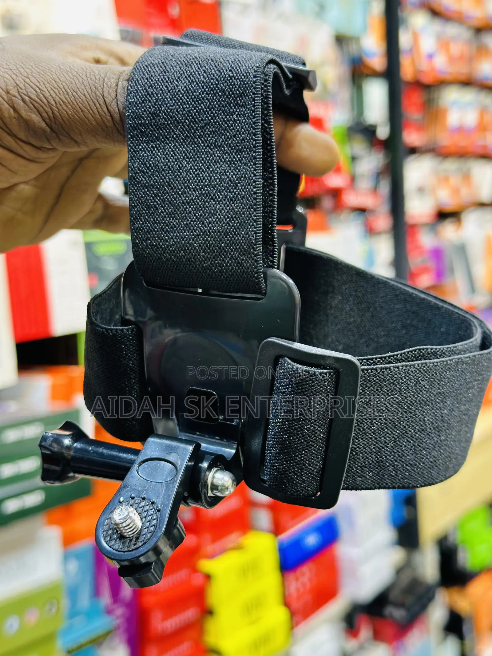 Gopro Head Strap With Quickclip - Official Gopro Mount