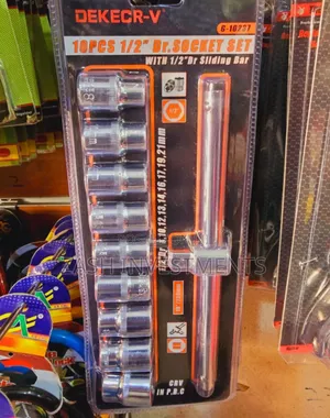 Photo - 10pcs 1/2" Dr. Socket Set
