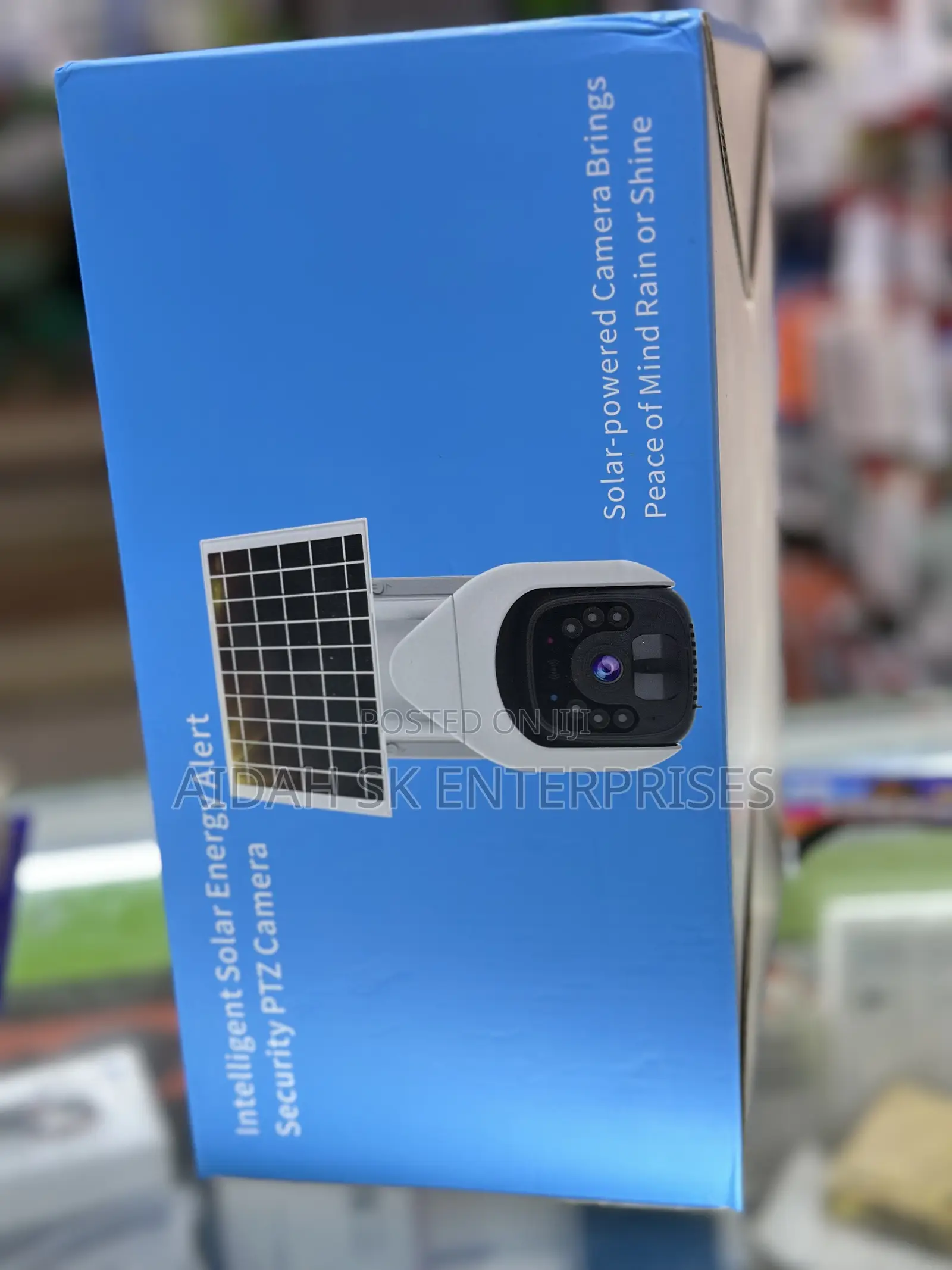 Intelligent Solar Energy Alert PTZ Camera