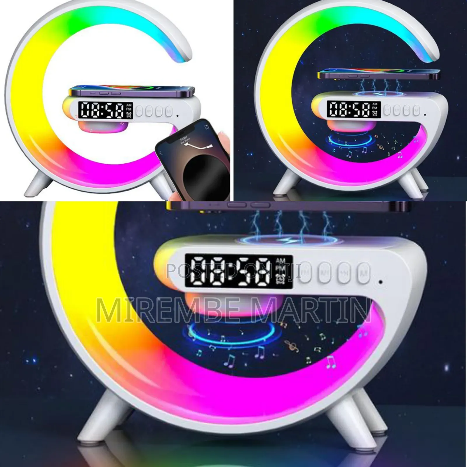 Brand Wireless Charging Speaker