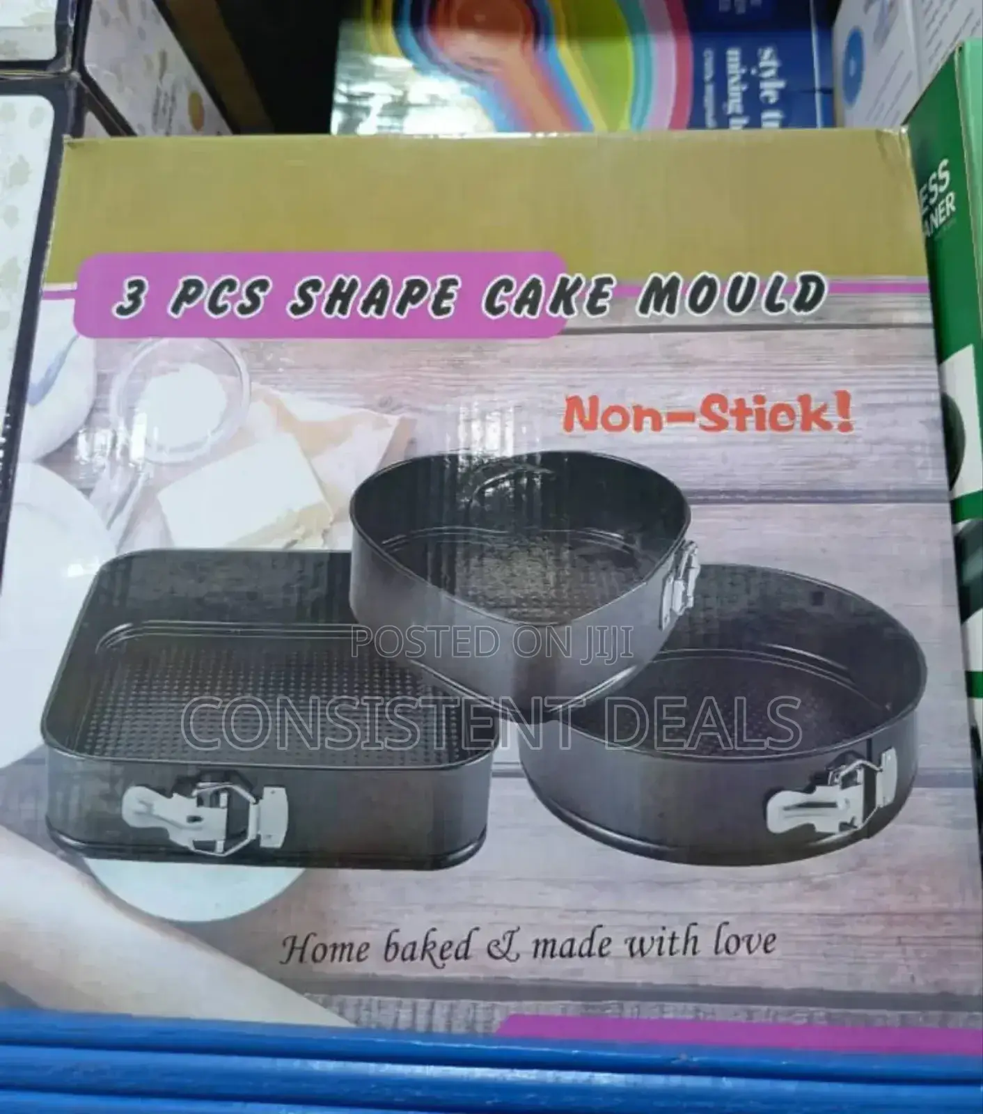 3 Pieces Shaped Cake Mould