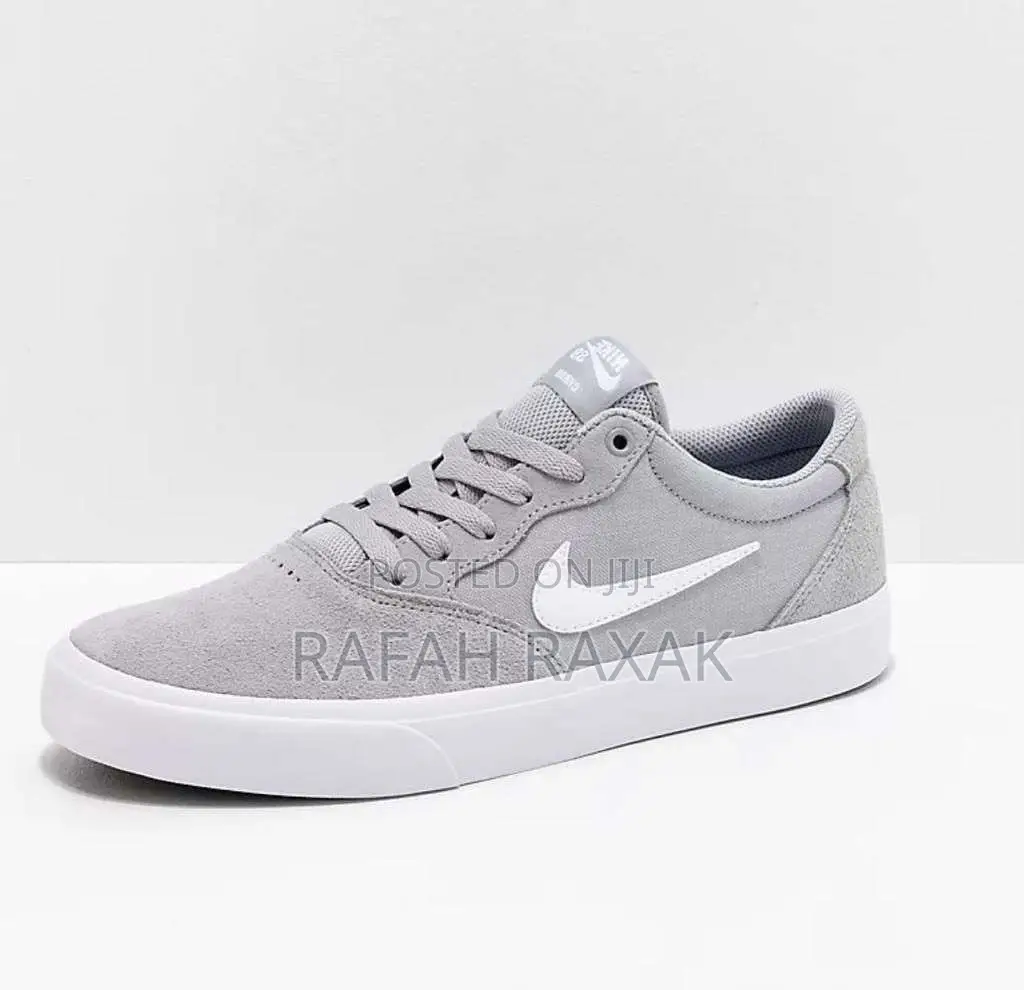 Original Mid Grey Nike SB Chron Casual Suede Sneakers