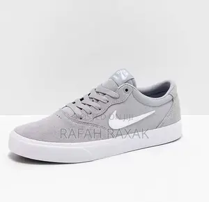 Original Mid Grey Nike SB Chron Casual Suede Sneakers