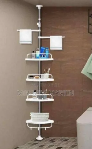 Corner Bathroom Shelf Rack