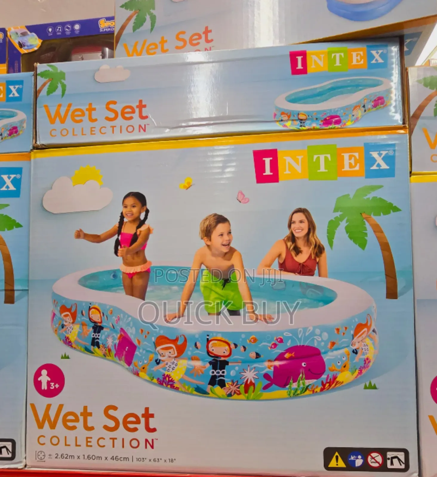 Original Matchless Robust INTEX Baby Swimming Pool