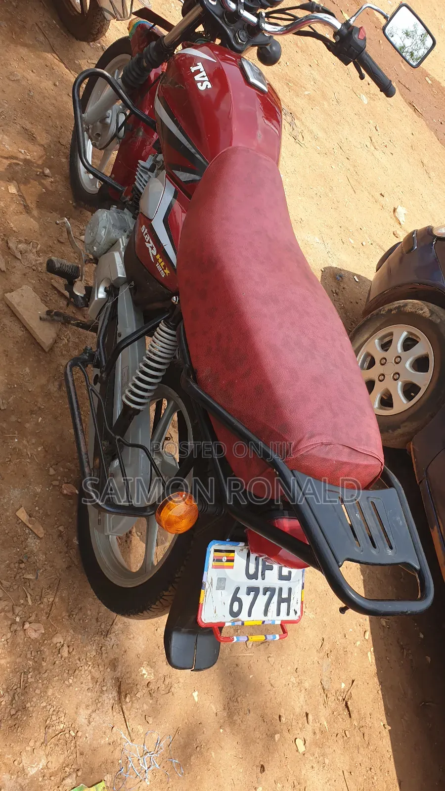 TVS HLX 125 2020 Red