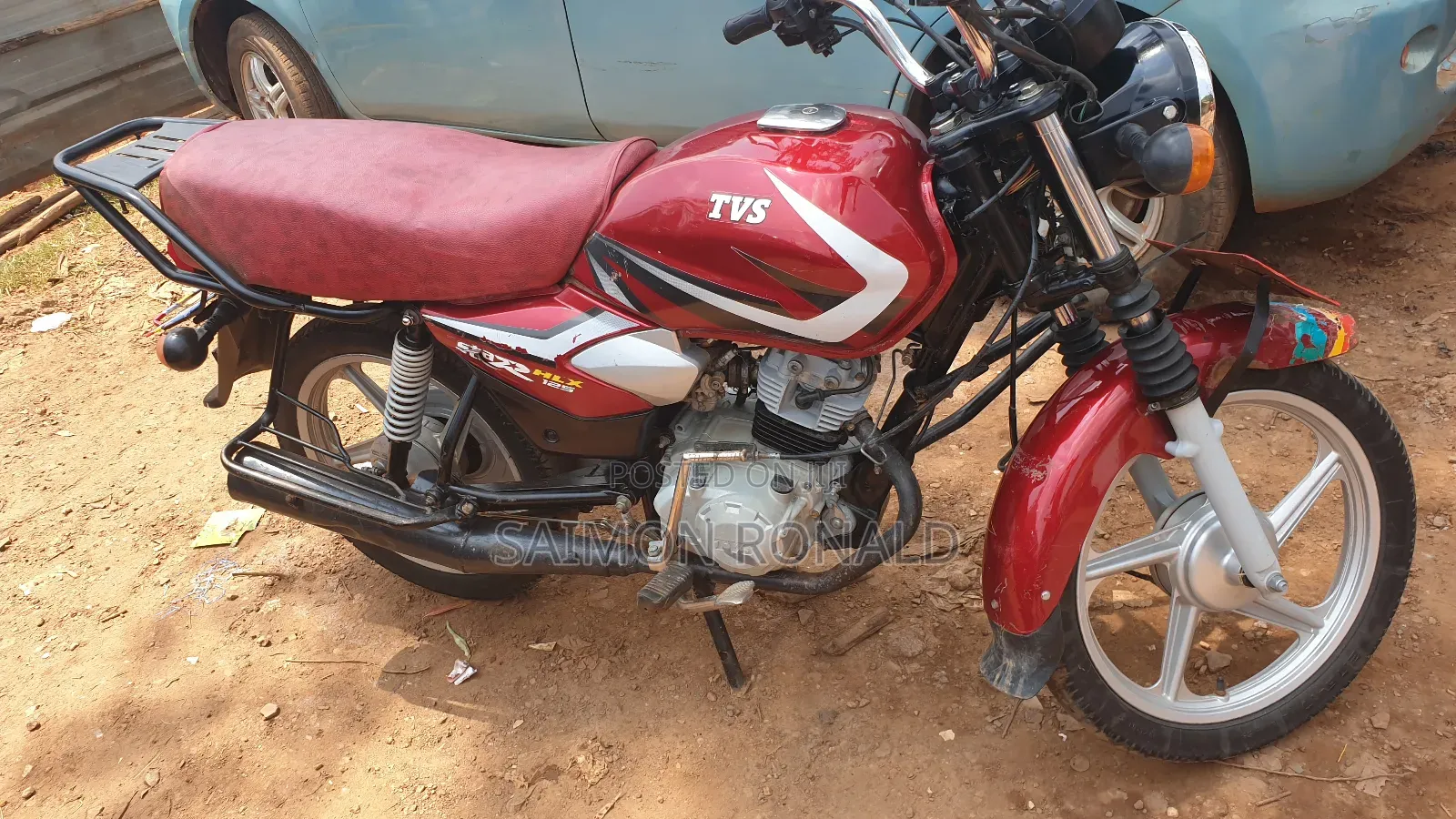 TVS HLX 125 2020 Red