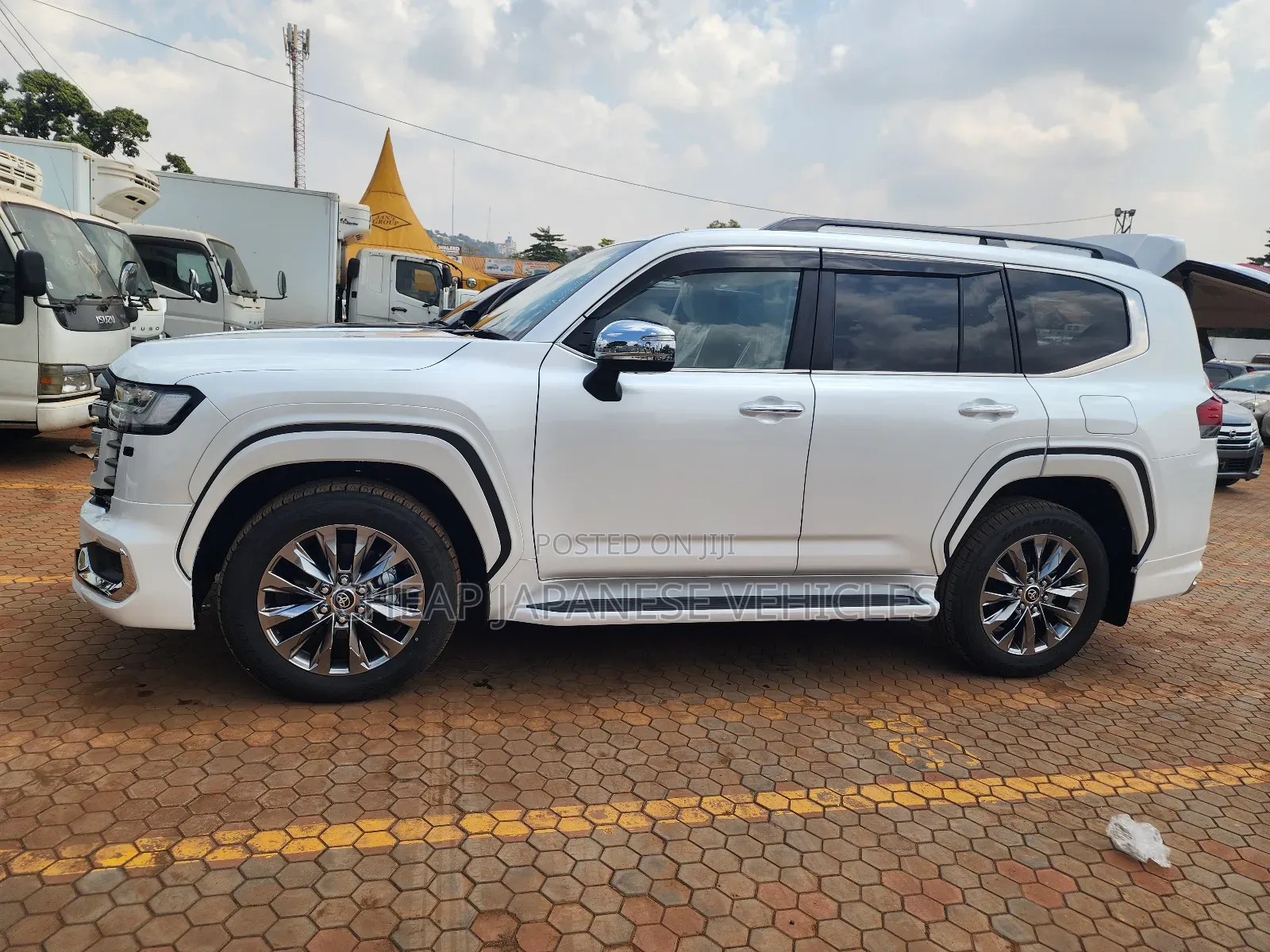 New Toyota Land Cruiser 2023 White