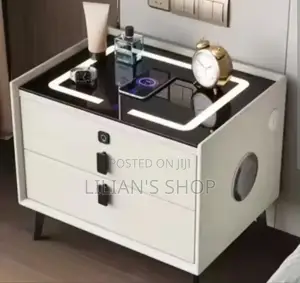 LED Light Smart Bedside Table
