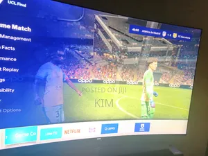 Used Samsung 65 Inches Curved TV.