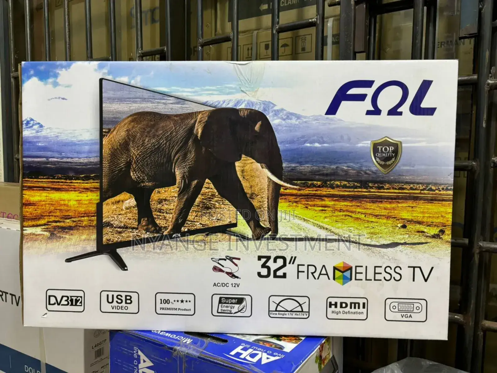 32 Fol Television Set Flameless