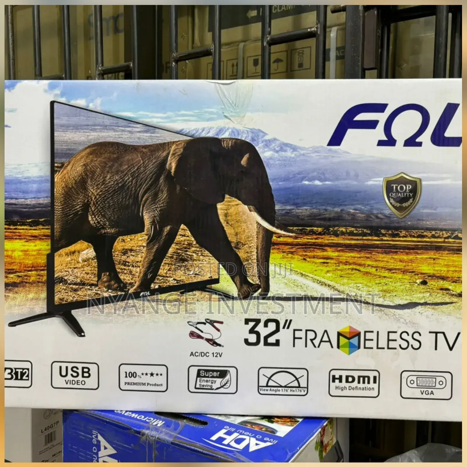 32 Fol Television Set Flameless