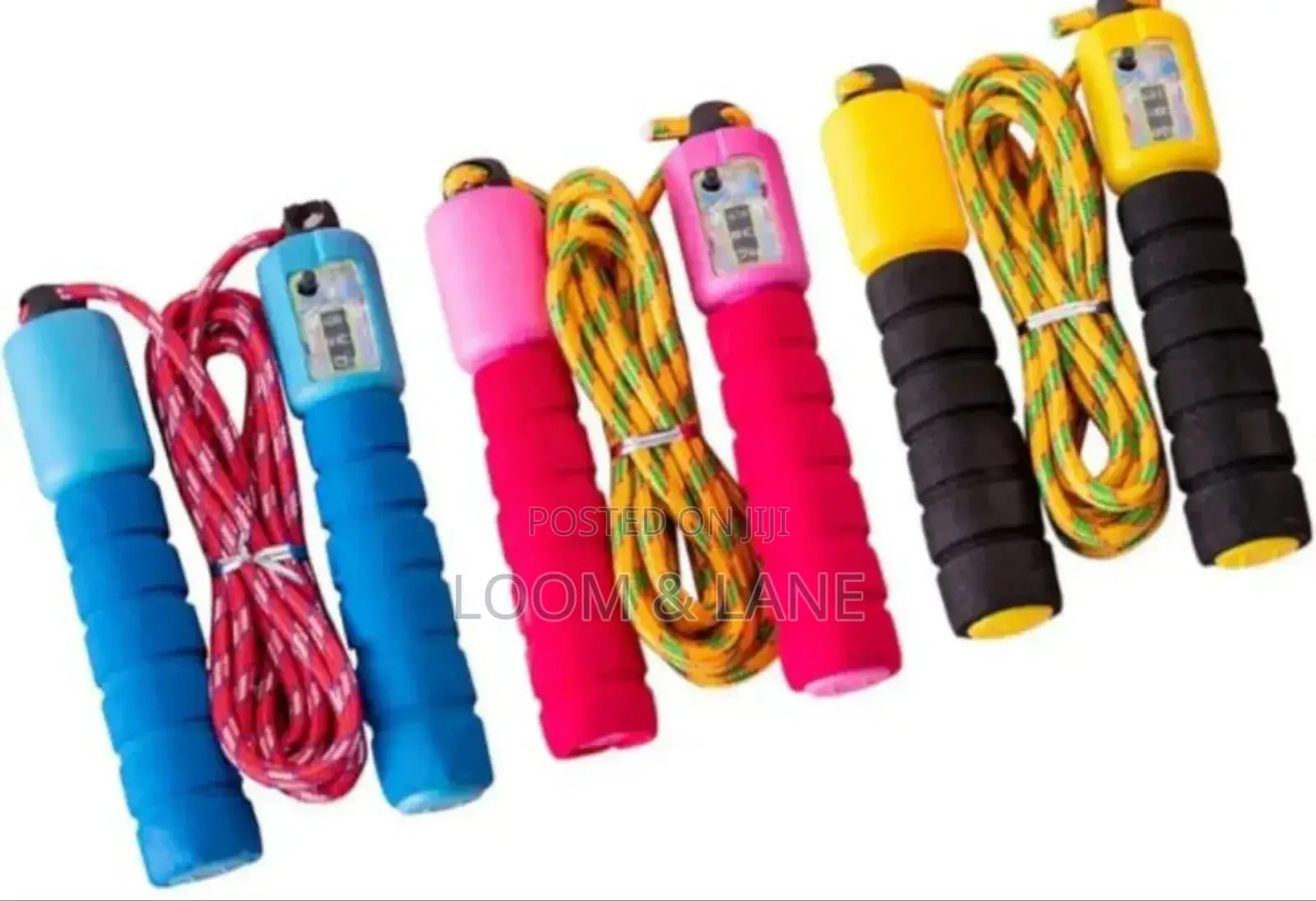 Rubber Handle Skipping Ropes