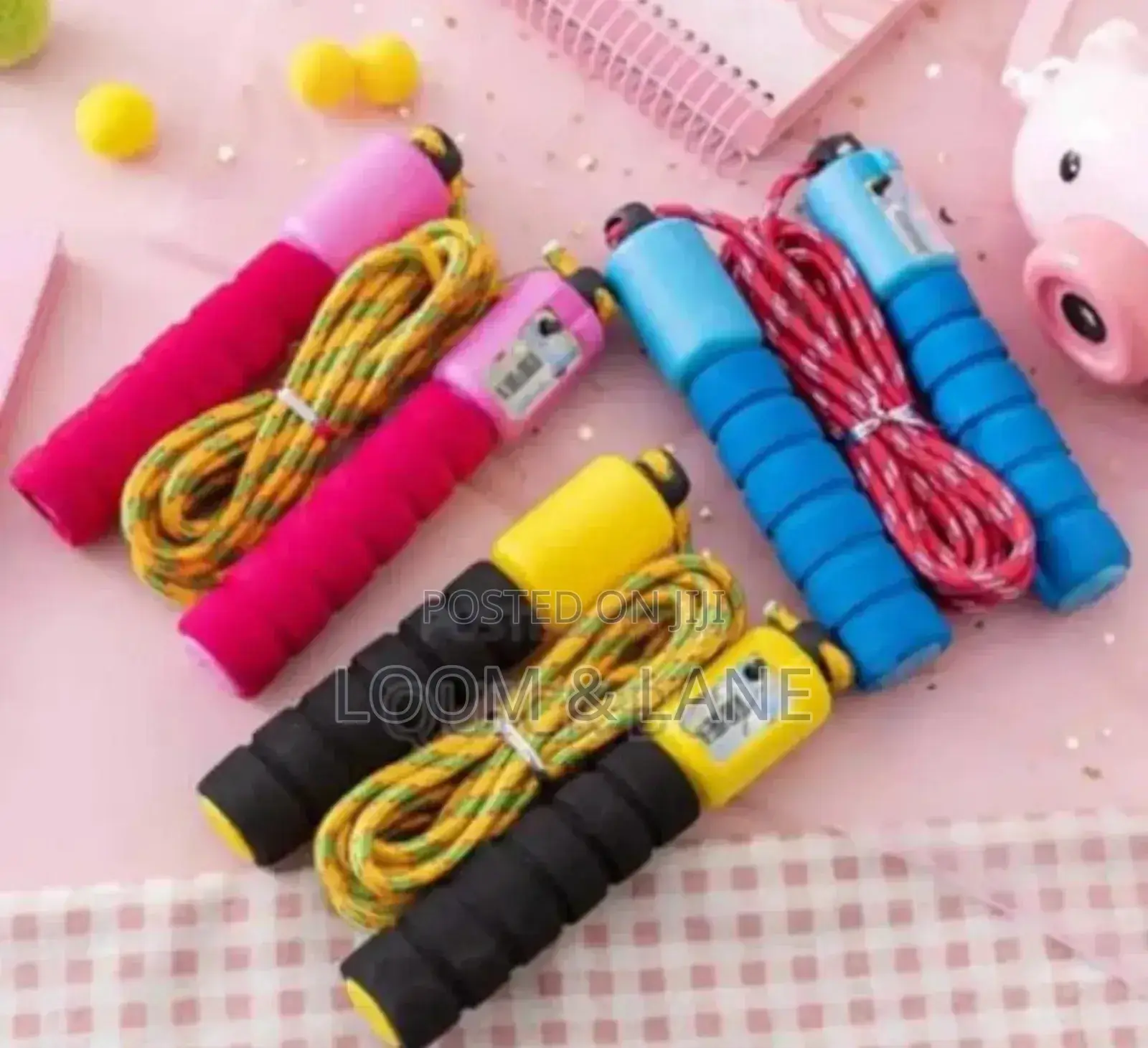 Rubber Handle Skipping Ropes