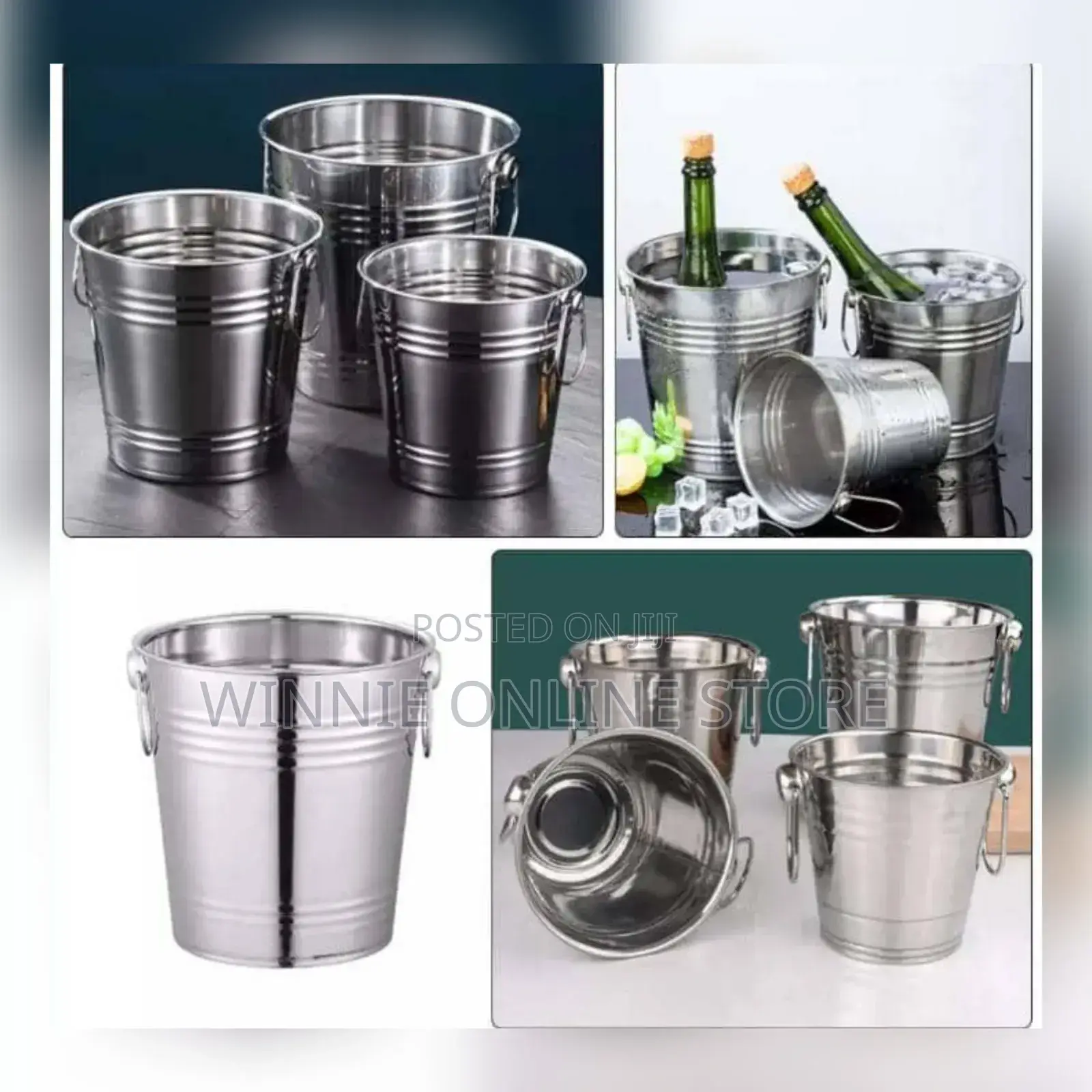 Stainless Steel Ice Bucket