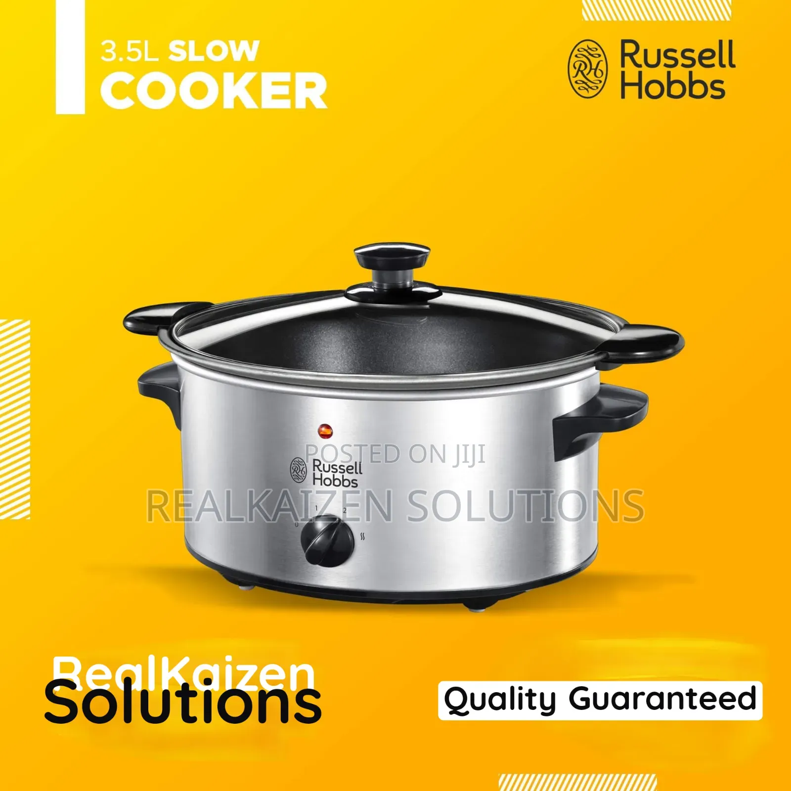 UK RUSSELL HOBBS 3.5L Slow Cooker With Searing Pot