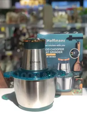 Hoffmans Stainless Steel Electric Food Processor/Grinder