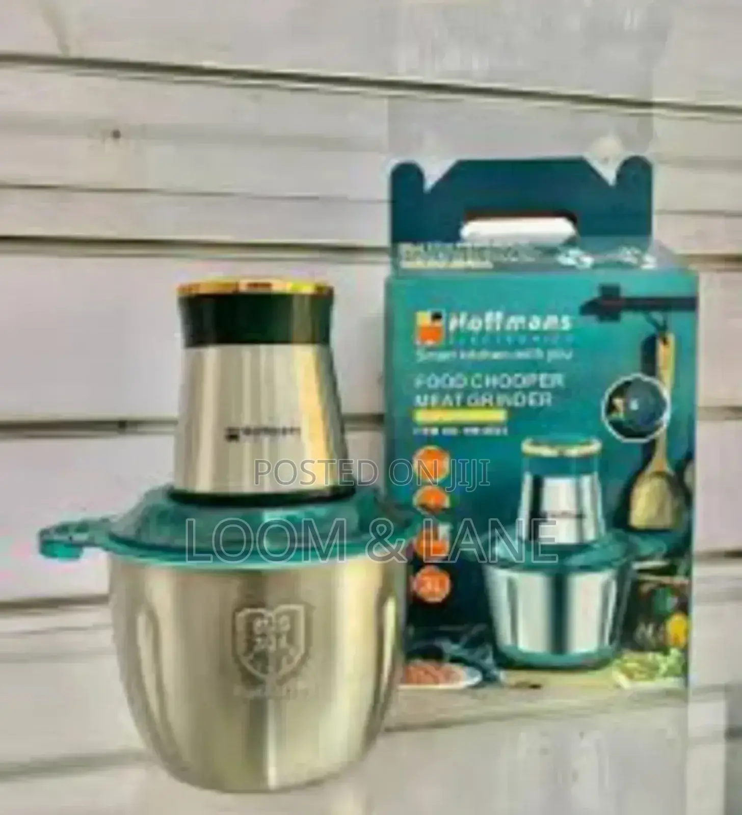 Hoffmans Stainless Steel Electric Food Processor/Grinder