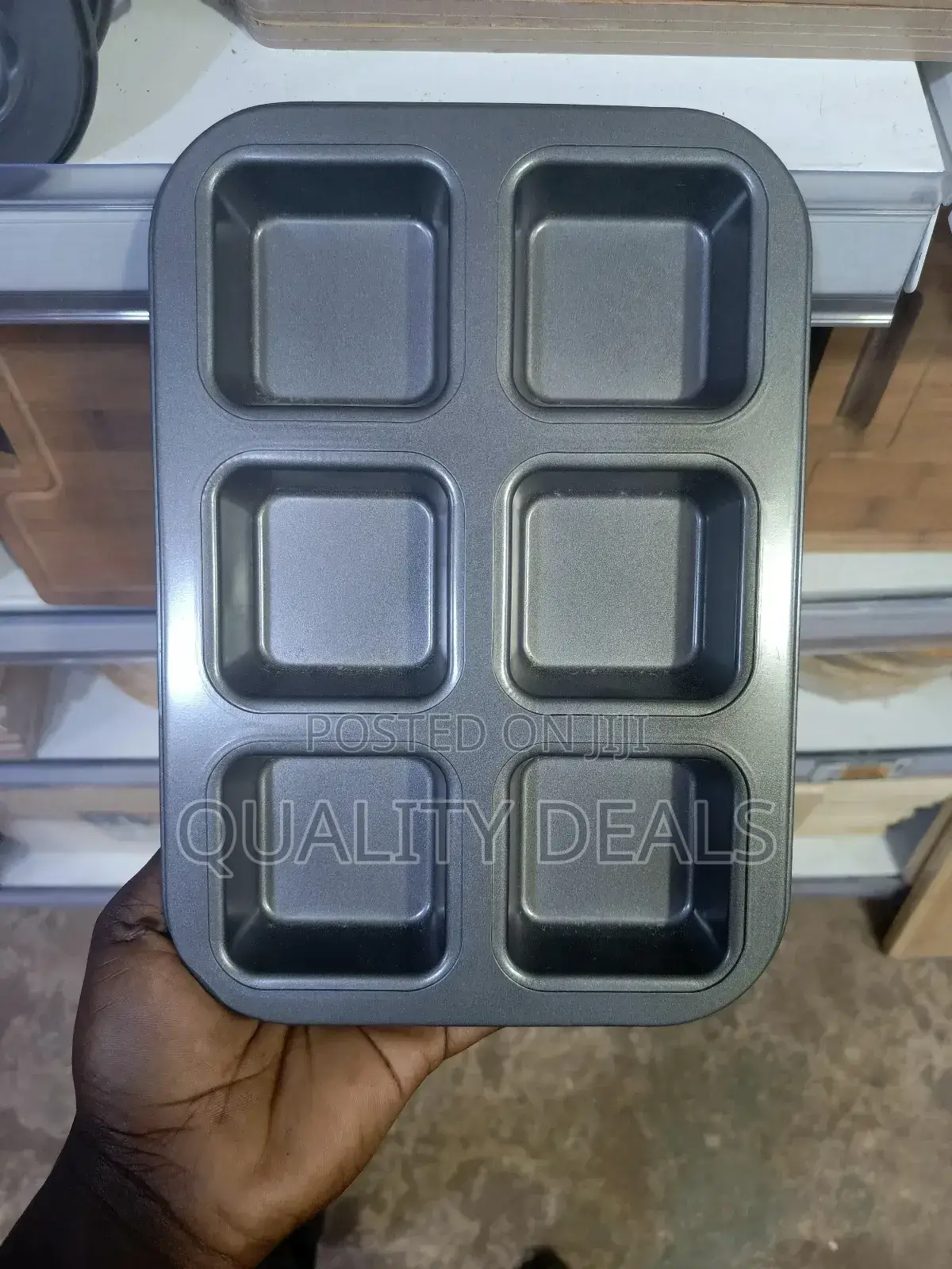 6 Piece Cupcake Muffin Mold