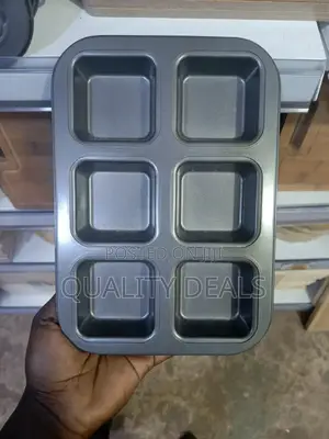 6 Piece Cupcake Muffin Mold
