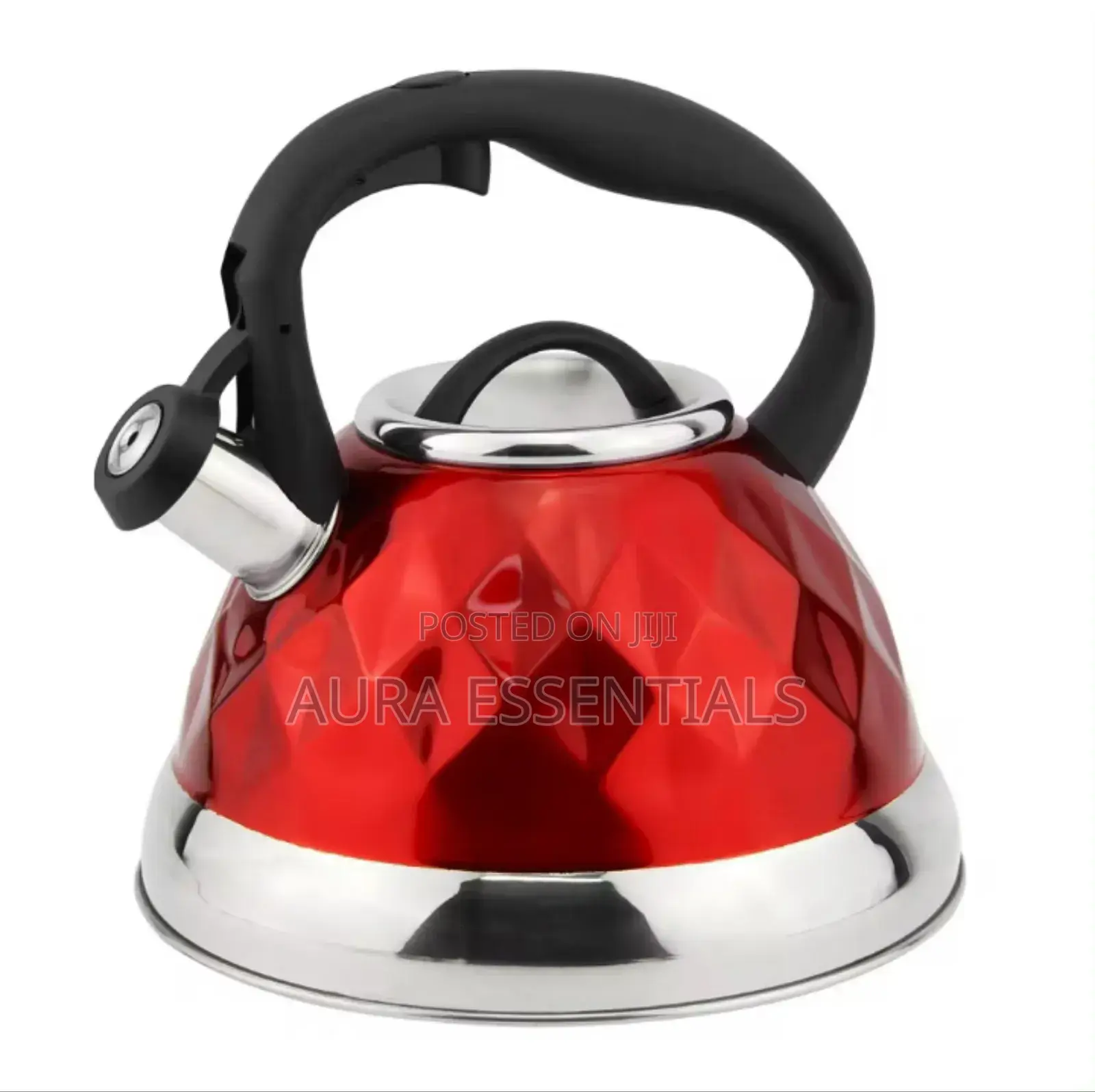 Haus Roland 3L Stainless Steel Diamond Shape Kettle