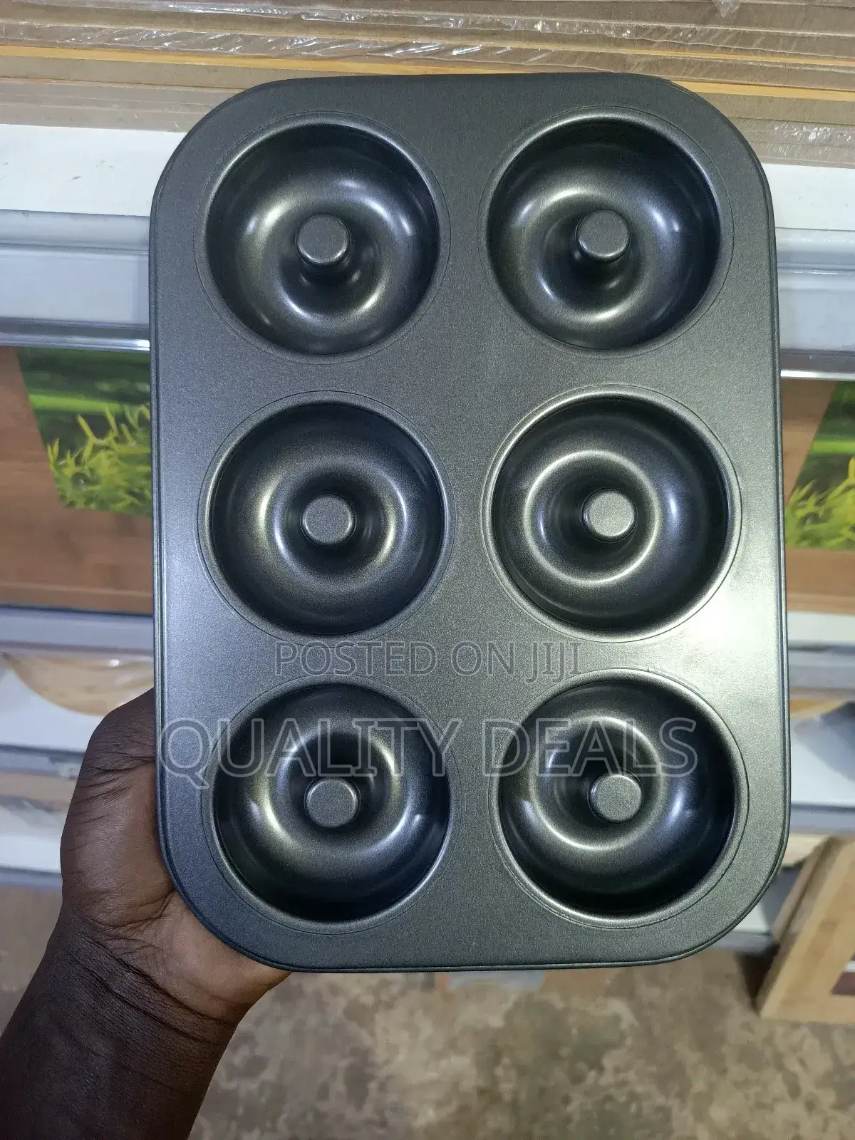 6 Hole Donut Baking Pan