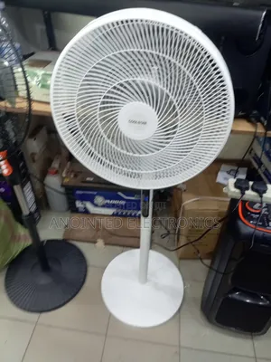Portable Stand Fan With a Remote