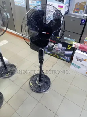 Me We Stand Fan With a Remote