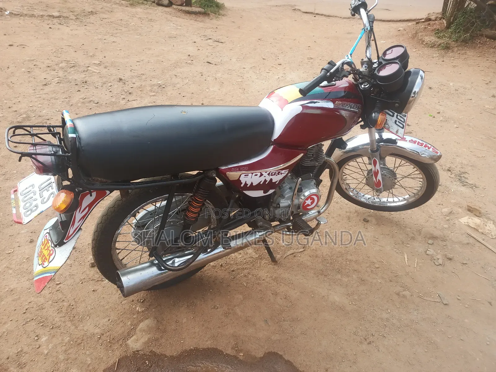 Bajaj Boxer 100 2019 Red