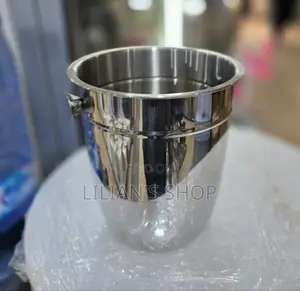 Double Wall Portable Stainless Steel Ice Bucket