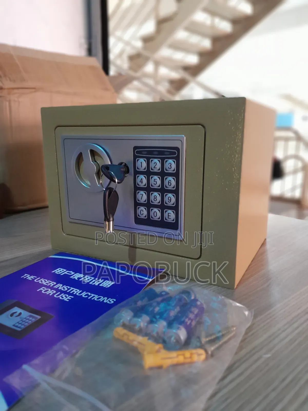Anti-theft Safe Deposit Box