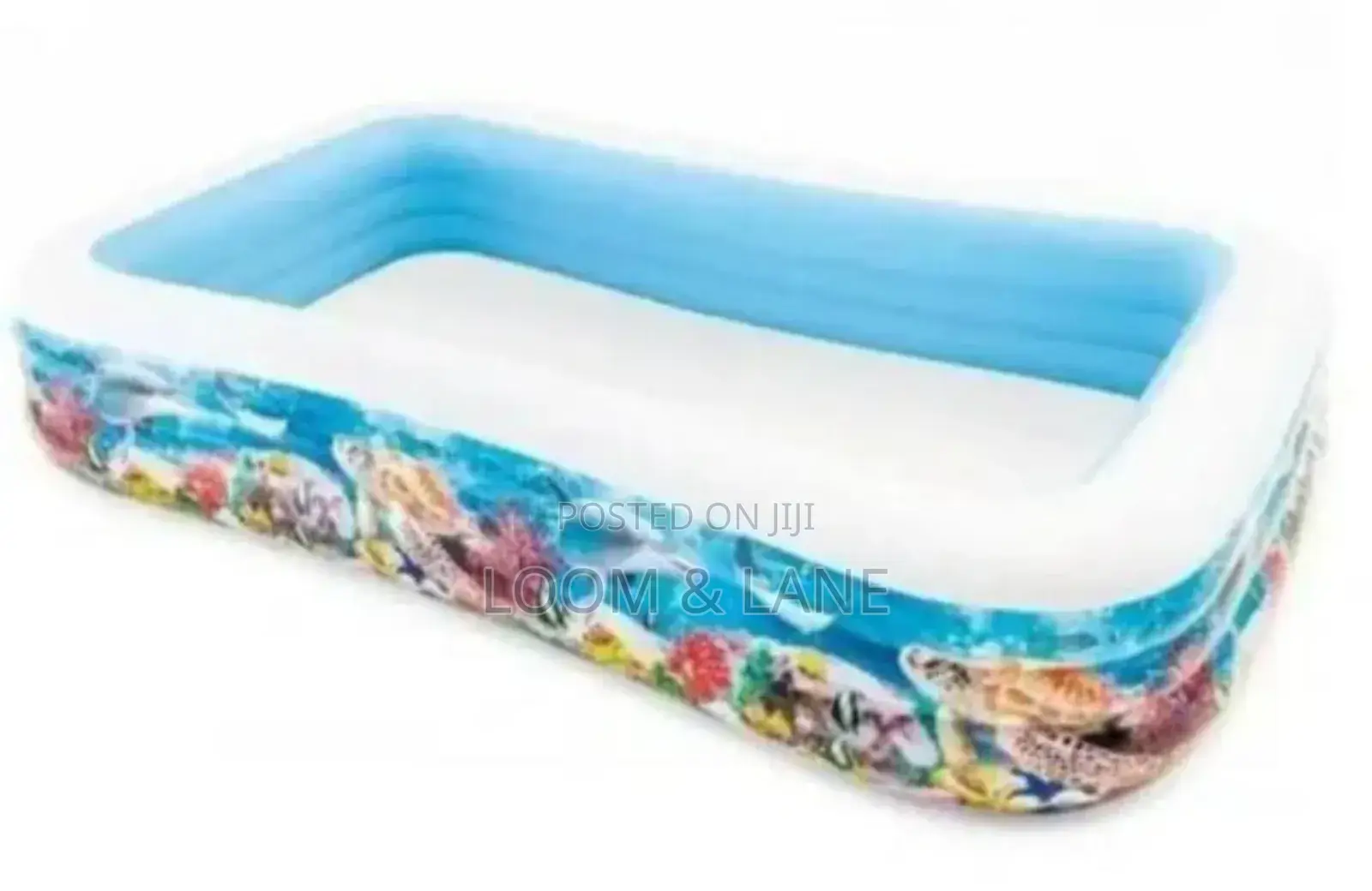 Inflatable Kids' Swimming Square Pool (6+)