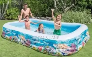Inflatable Kids' Swimming Square Pool (6+)