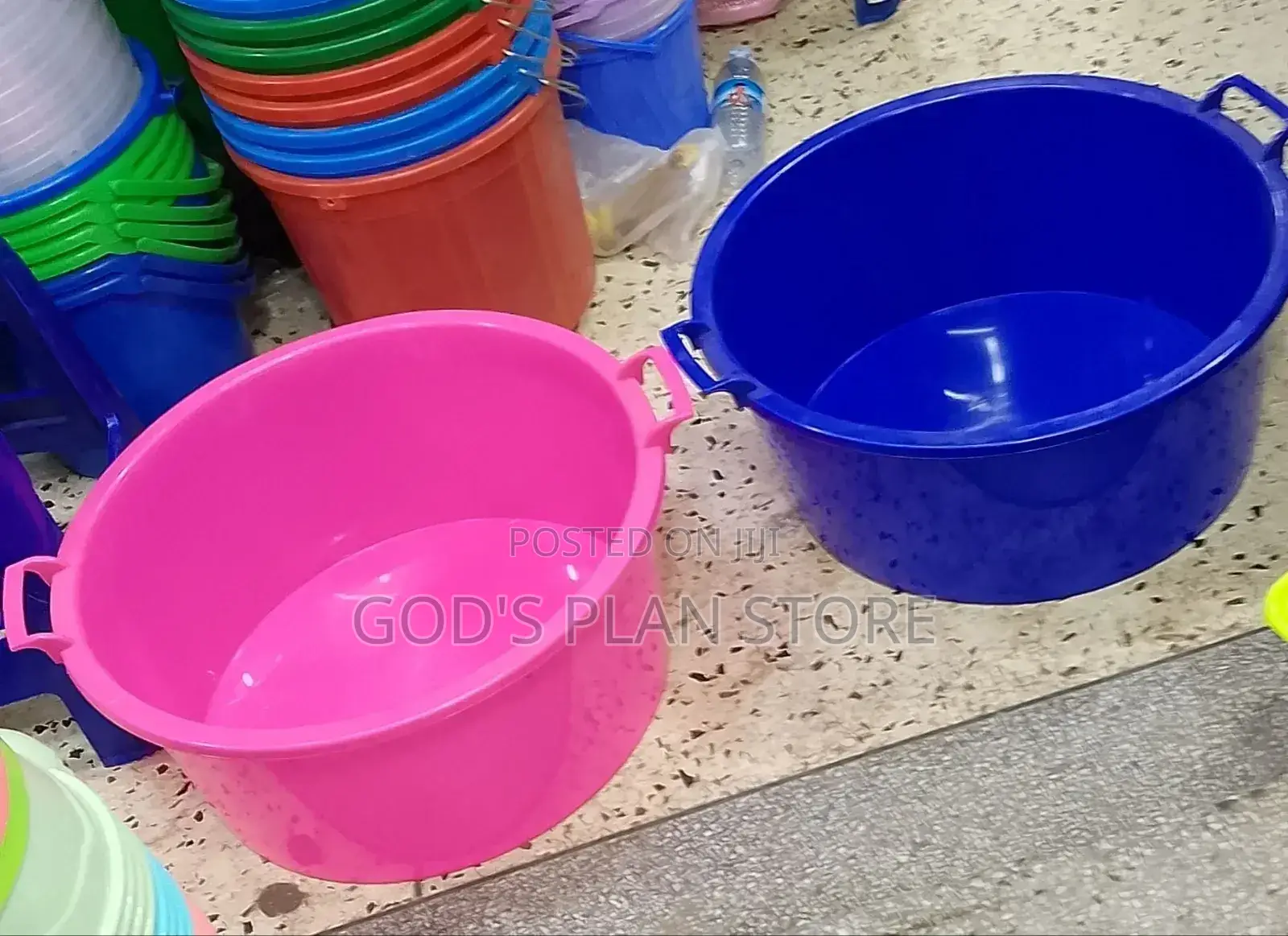 Plastic Basins 2pcs