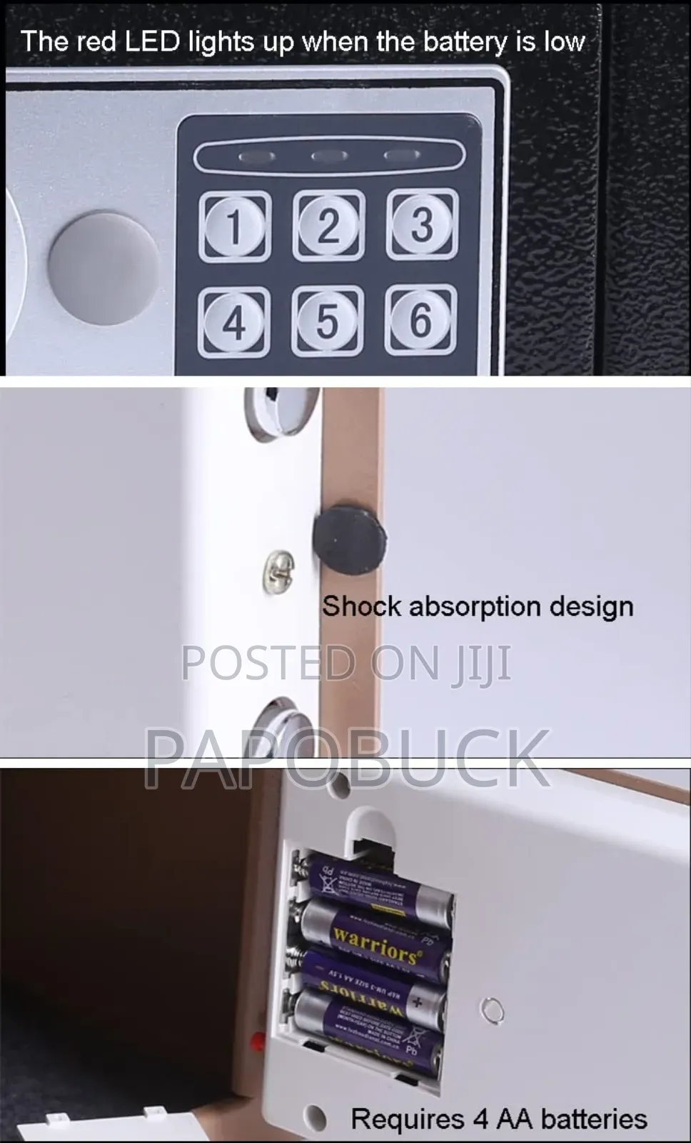 Anti-theft Safe Deposit Box