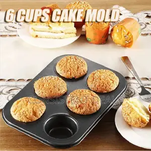 6 Cups Cake Mold