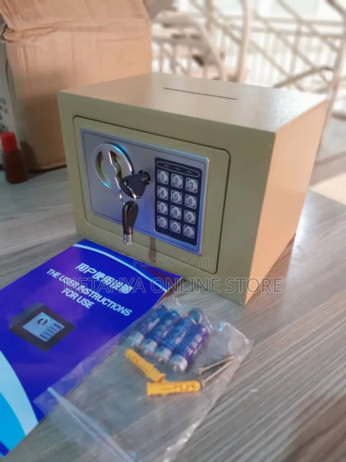 Anti Theft Alloy Steel Money Safe