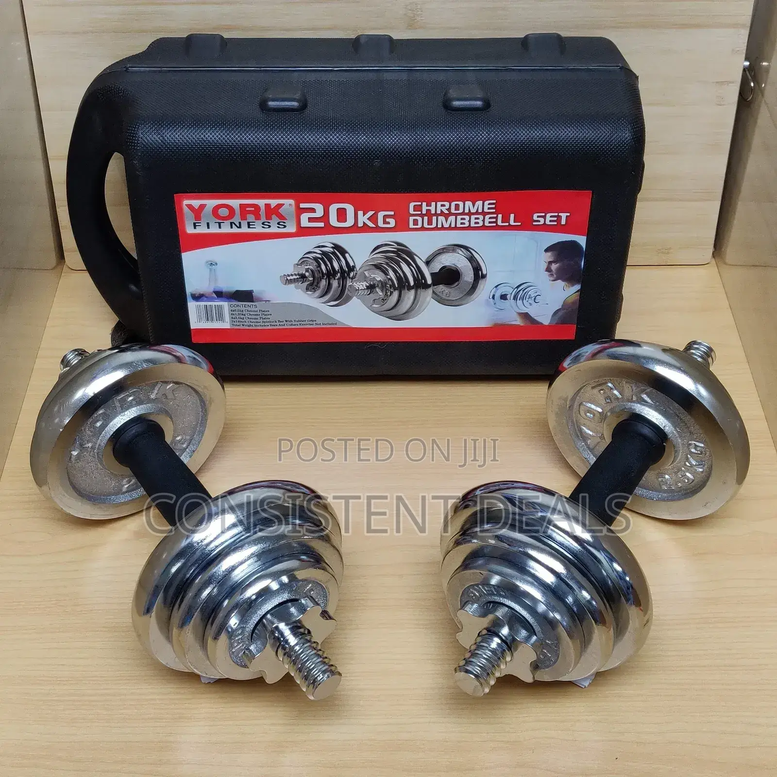 20kg Adjustable Dumbbells Set