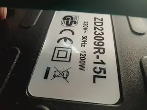 Vacuum Cleaner 15L