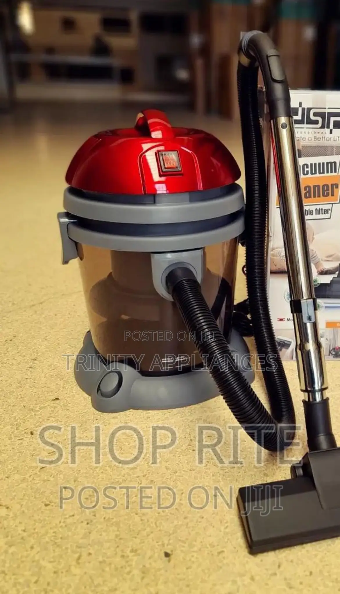 DSP 20L Capacity Wet and Dry Vacuum Cleaner